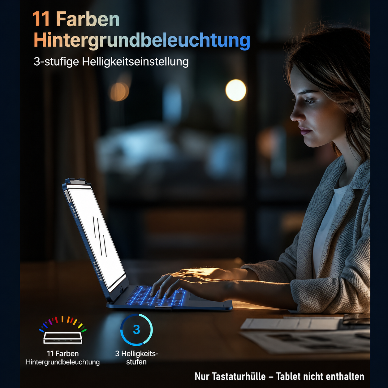 360° rotierende iPad Hülle