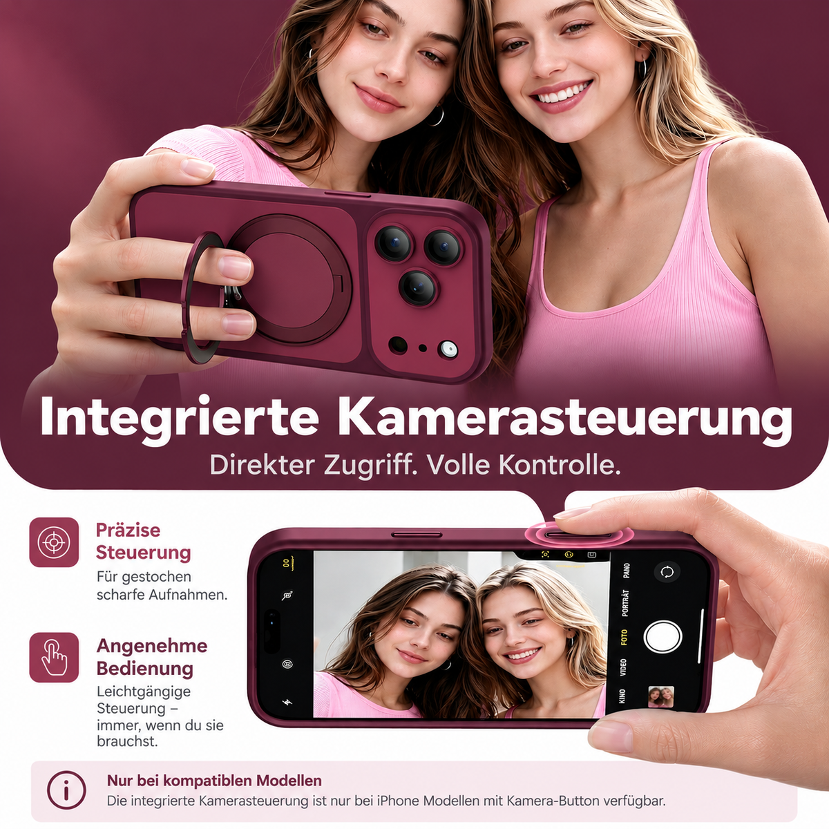 Stand 360° MagSafe - iPhone Hülle