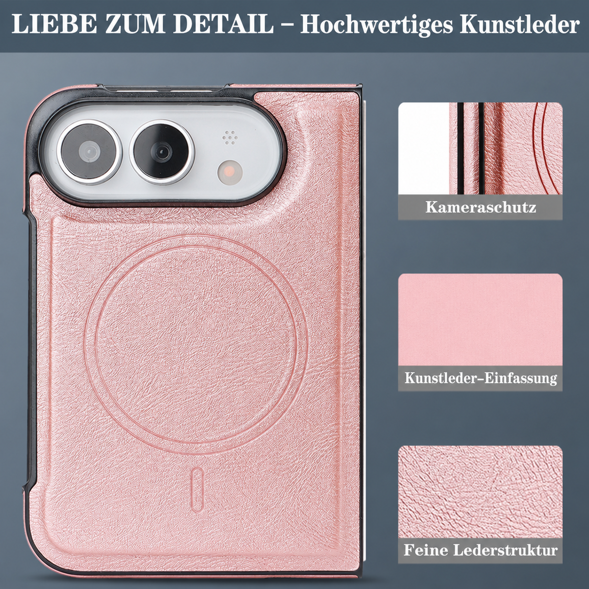 Vegan Leather MagSafe - iPhone Duo Hülle